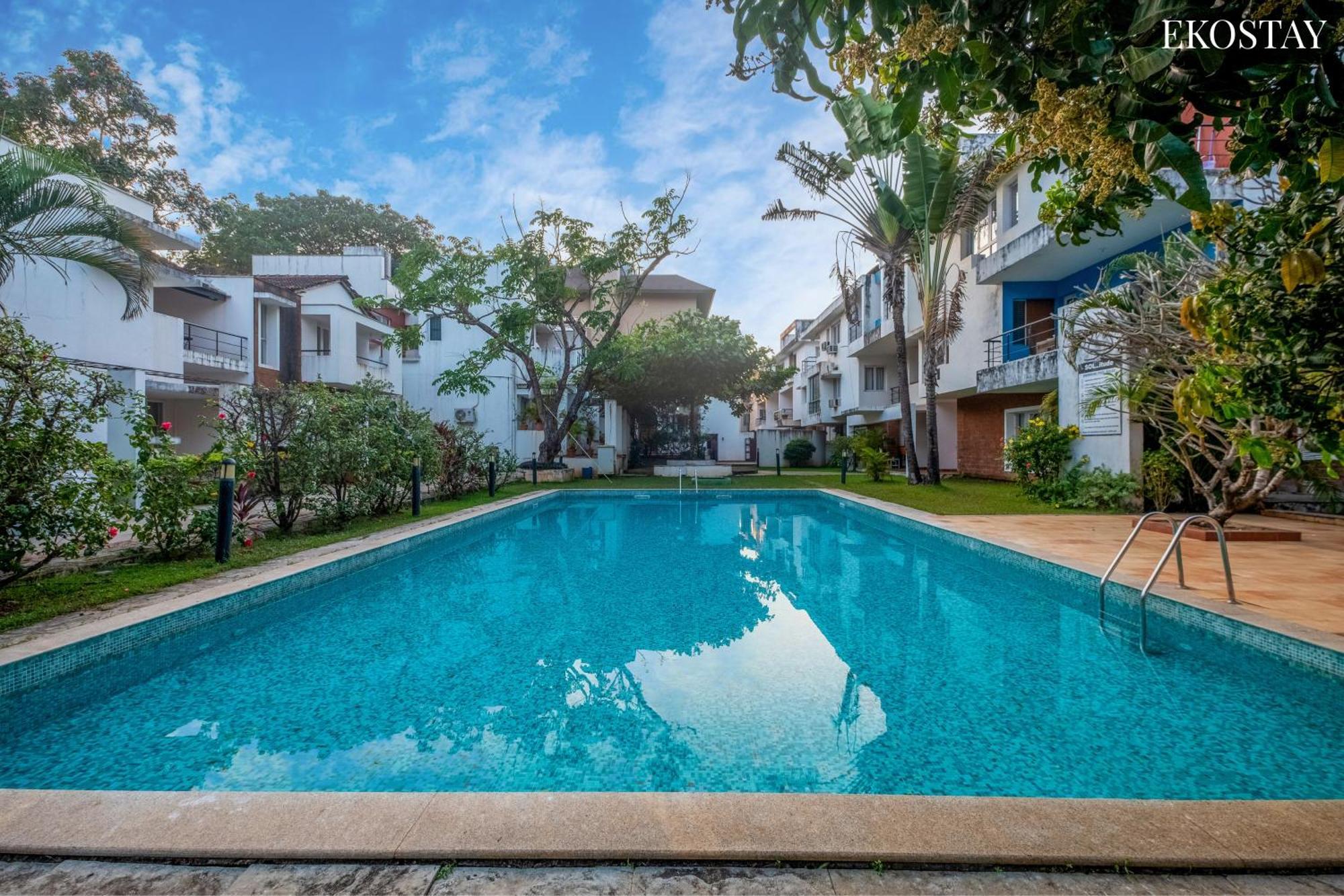 Eko Stay - Green Door Apartment Candolim Ngoại thất bức ảnh
