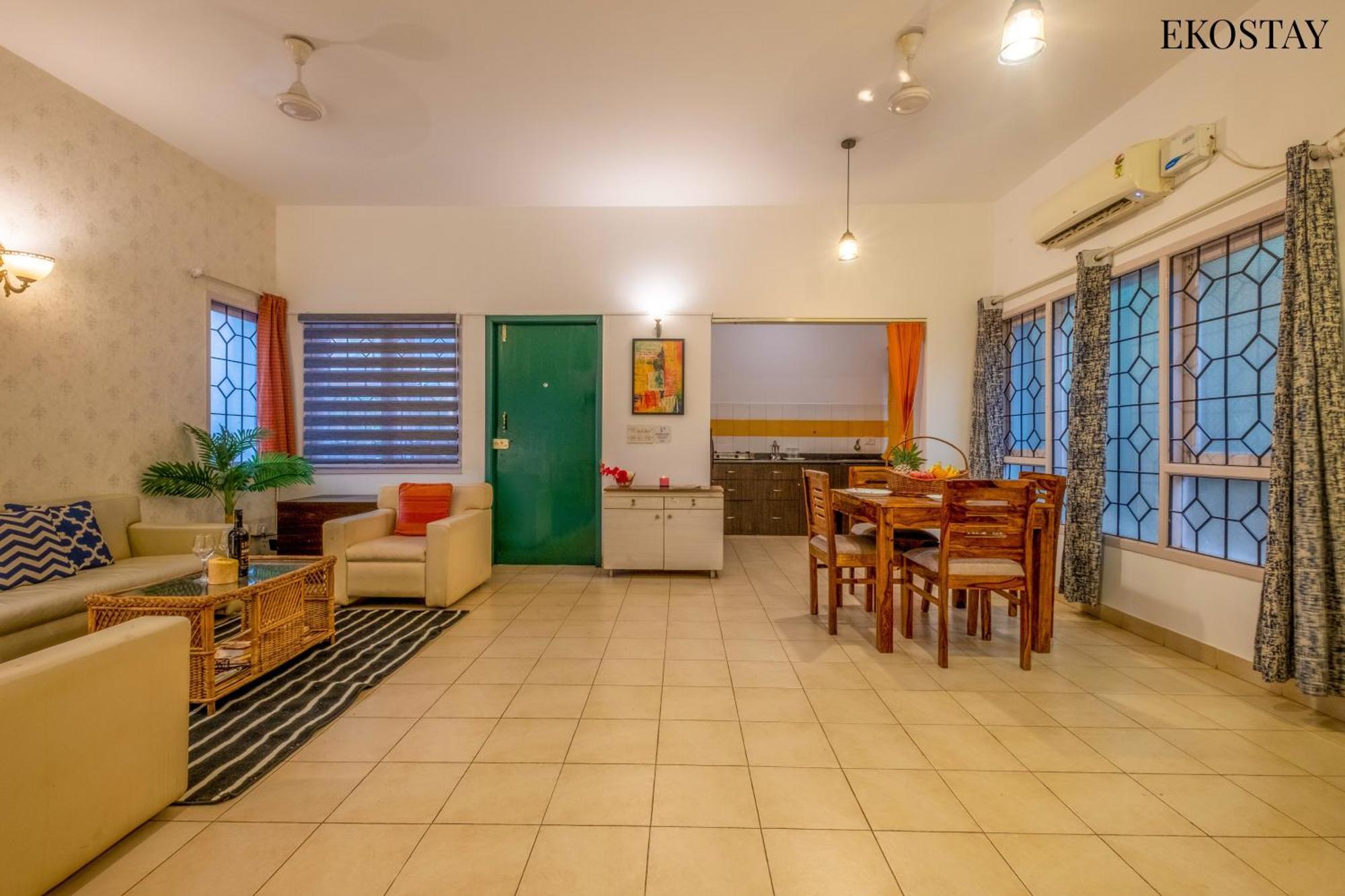 Eko Stay - Green Door Apartment Candolim Ngoại thất bức ảnh